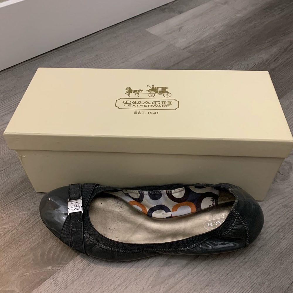 Coach ballet flats